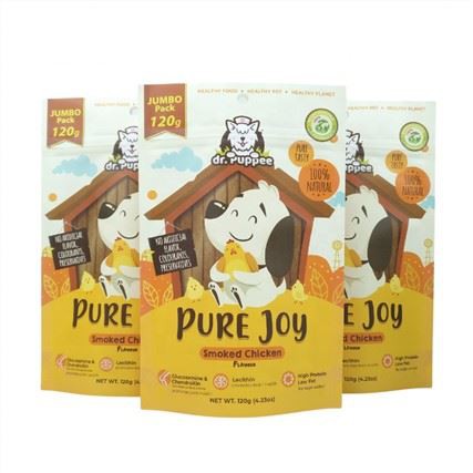 Stojací sáček na zip Tašky na krmivo pro domácí mazlíčky